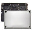 Bottom Cover Case for Macbook Pro 13 inch A1708 (2016/2017) EMC2978(Silver) - Bottom Cover by PMC TechLife | Online Shopping South Africa | PMC TechLife | Buy Now Pay Later Mobicred