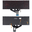 For HP OMEN 15-DC 15-DH 15T-DC 17-CB US Version Keyboard with Red Backlight - Replacement Keyboards by PMC TechLife | Online Shopping South Africa | PMC TechLife