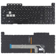 For Asus TUF Gaming F15 FX506 FA506 US Version Keyboard with Backlight - Replacement Keyboards by PMC TechLife | Online Shopping South Africa | PMC TechLife | Buy Now Pay Later Mobicred