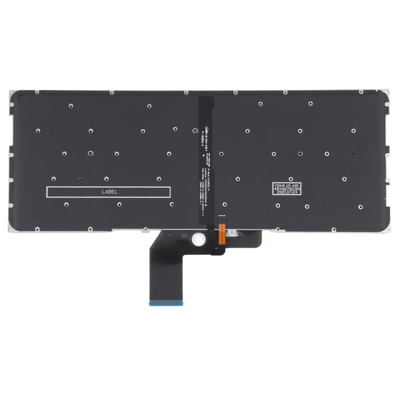 For Xiaomi Mi Air 13.3 US Version Keyboard with Backlight (Silver)