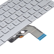 For Xiaomi Mi Air 13.3 US Version Keyboard with Backlight (Silver)