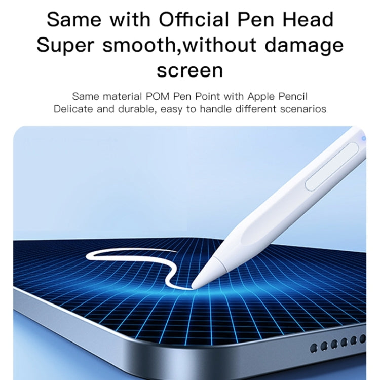 Yesido ST14 USB-C / Type-C Interface Multi-function Bluetooth Wireless Stylus Pen Capacitive Pencil for iPad (White)