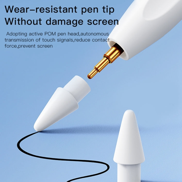 Yesido ST14 USB-C / Type-C Interface Multi-function Bluetooth Wireless Stylus Pen Capacitive Pencil for iPad (White)