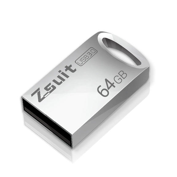 Zsuit 64GB USB 3.0 Mini Metal Ring Shape USB Flash Disk