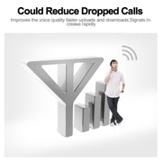 DCS-LTE 4G Phone Signal Repeater Booster, AU Plug(Gold)