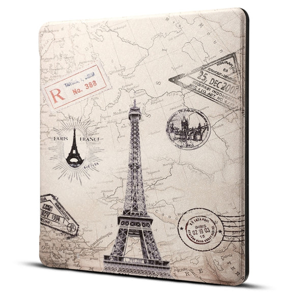 Dibase for Amazon Kindle Oasis 2017 7 inch Print Horizontal Flip PU Leather Protective Case