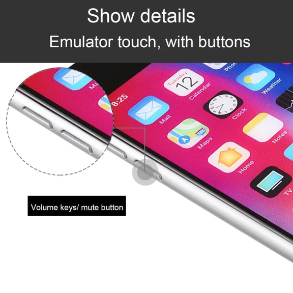 For iPhone SE 2 Color Screen Non-Working Fake Dummy Display Model (White)