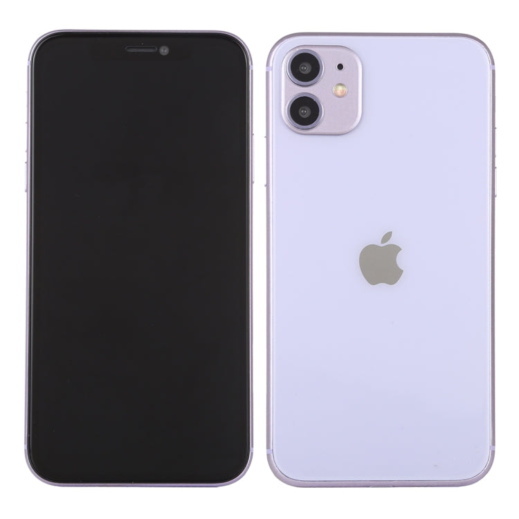 For iPhone 11 Black Screen Non-Working Fake Dummy Display Model (Purple)