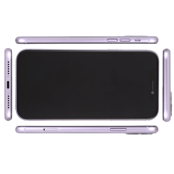 For iPhone 11 Black Screen Non-Working Fake Dummy Display Model (Purple)