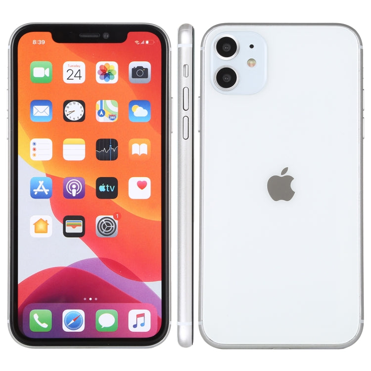 For iPhone 11 Color Screen Non-Working Fake Dummy Display Model (White)