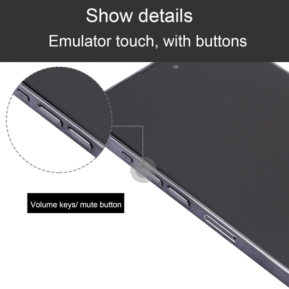 For iPhone 14 Pro Max Black Screen Non-Working Fake Dummy Display Model(Space Black)