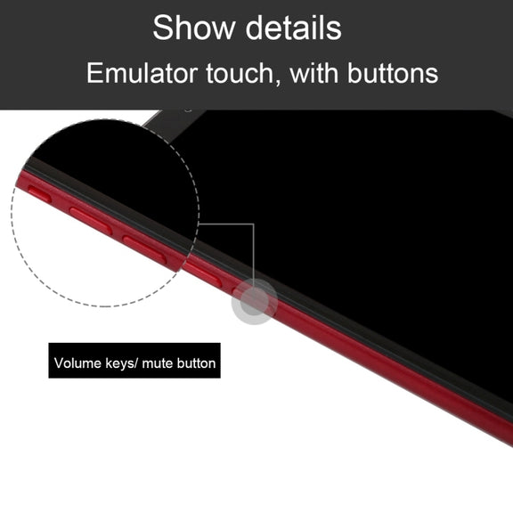 For iPhone XR Dark Screen Non-Working Fake Dummy Display Model (Red)