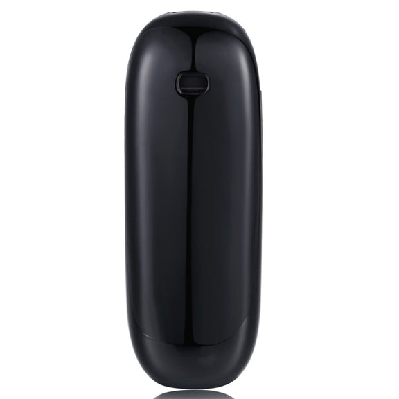 AIEK KK1 Mini Mobile Phone, English Keyboard, Hands Free Bluetooth Dialer Headphone, MTK6261DA, Anti-Lost, Single SIM, Network: 2G(Black)