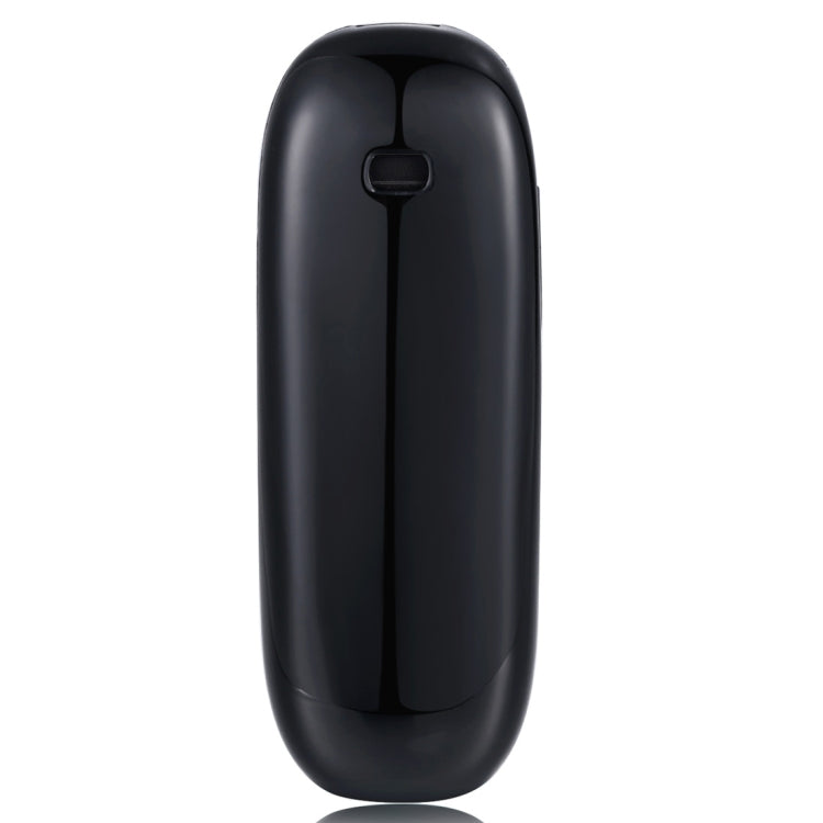 AIEK KK1 Mini Mobile Phone, English Keyboard, Hands Free Bluetooth Dialer Headphone, MTK6261DA, Anti-Lost, Single SIM, Network: 2G(Black)
