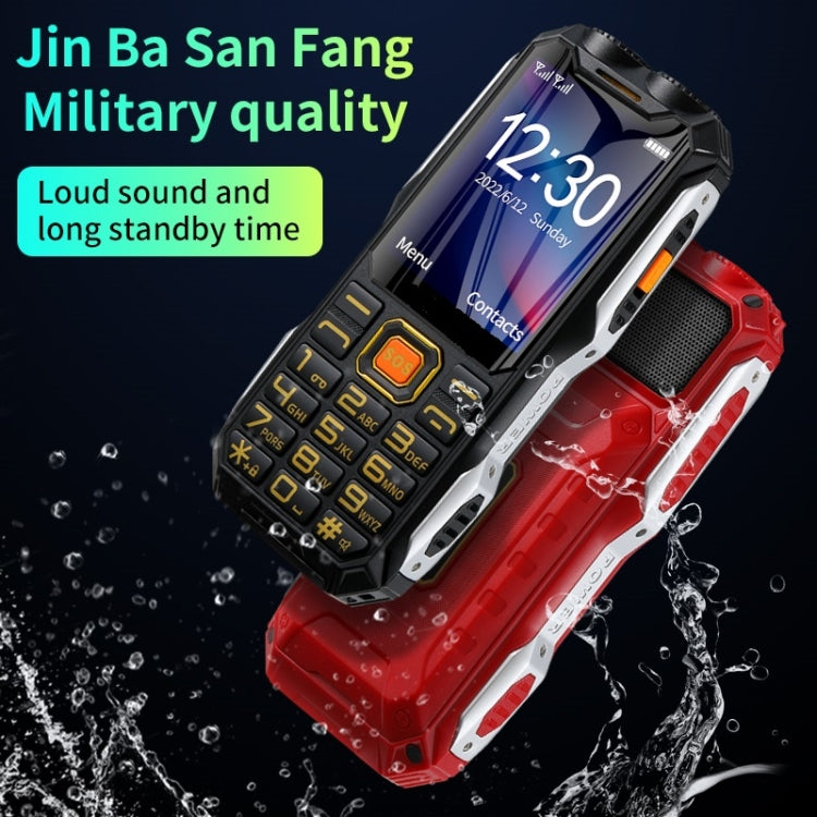 Mafam 4G Triple Proofing Elder Phone, Water-resistant Shockproof Dustproof, 16800mAh Battery, 2.4 inch, 21 Keys, Bluetooth, LED Flashlight, FM, SOS, Dual SIM, Network: 2G (Green)