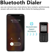 SERVO BM5310 Mini Mobile Phone, Russian Key, 1.33 inch, MTK6261D, 21 Keys, Support Bluetooth, FM, Magic Sound, Auto Call Record, GSM, Triple SIM (White)