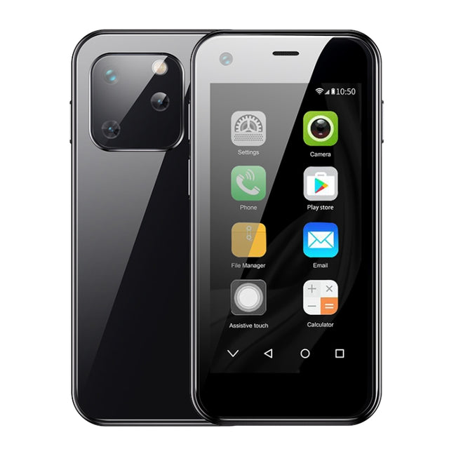 SOYES XS13, 1GB+8GB, 2.5 inch MTK6580 Quad Core up to 1.3GHz, Bluetooth, WiFi, FM, Network: 3G, Dual SIM(Black)