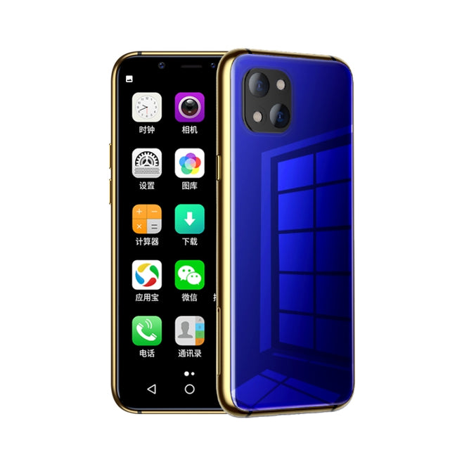 SOYES X60, 3GB+64GB, Infrared Face Recognition, 3.46 inch Android 6.0 MTK6737 Quad Core up to 1.1GHz, BT, WiFi, FM, Network: 4G, GPS, Dual SIM (Blue)