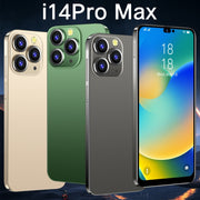 i14 Pro Max N85, 1GB+16GB, 6.3 inch Screen, Face Identification, Android 6.0 Spreadtrum 7731G Quad Core, Network: 3G, Dual SIM(Green)