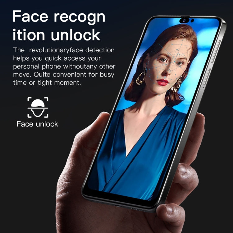i14 Pro Max N85, 1GB+16GB, 6.3 inch Screen, Face Identification, Android 6.0 Spreadtrum 7731G Quad Core, Network: 3G, Dual SIM(Green)