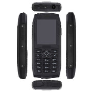 Rugtel R1C Rugged Phone, IP68 Water-resistant Dustproof Shockproof, 2.4 inch, MTK6261D, 2000mAh Battery, SOS, FM, Dual SIM(Black)