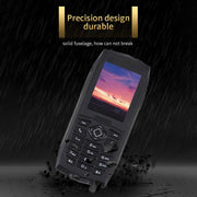 Rugtel R1C Rugged Phone, IP68 Water-resistant Dustproof Shockproof, 2.4 inch, MTK6261D, 2000mAh Battery, SOS, FM, Dual SIM(Black)
