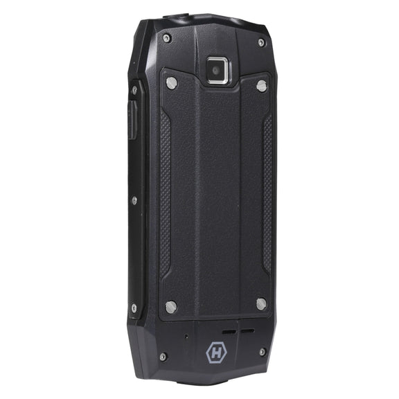 Rugtel R1D Rugged Phone, IP68 Water-resistant Dustproof Shockproof, 2.4 inch, MTK6261D, 2000mAh Battery, Loud Box Speaker, FM, Network: 2G, Dual SIM (Black)