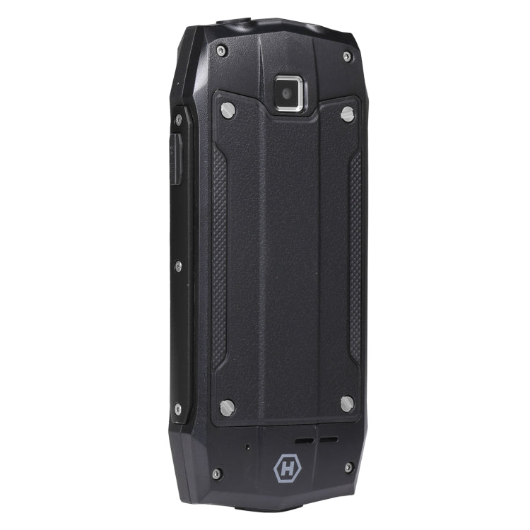 Rugtel R1D Rugged Phone, IP68 Water-resistant Dustproof Shockproof, 2.4 inch, MTK6261D, 2000mAh Battery, Loud Box Speaker, FM, Network: 2G, Dual SIM (Black)