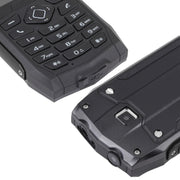 Rugtel R1D Rugged Phone, IP68 Water-resistant Dustproof Shockproof, 2.4 inch, MTK6261D, 2000mAh Battery, Loud Box Speaker, FM, Network: 2G, Dual SIM (Black)
