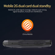 Rugtel R2C Rugged Phone, IP68 Water-resistant Dustproof Shockproof, 2.4 inch, MTK6261D, 2500mAh Battery, SOS, FM, Dual SIM(Black)