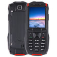 Rugtel R2C Rugged Phone, IP68 Waterproof Dustproof Shockproof, 2.4 inch, MTK6261D, 2500mAh Battery, SOS, FM, Dual SIM(Red) - free shipping - PMC TechLife - Order now!