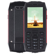Rugtel R3C Rugged Phone, IP68 Water-resistant Dustproof Shockproof, 2.8 inch, MTK6261D, 2000mAh Battery, SOS, FM, Dual SIM(Red)