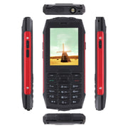 Rugtel R3C Rugged Phone, IP68 Water-resistant Dustproof Shockproof, 2.8 inch, MTK6261D, 2000mAh Battery, SOS, FM, Dual SIM(Red)