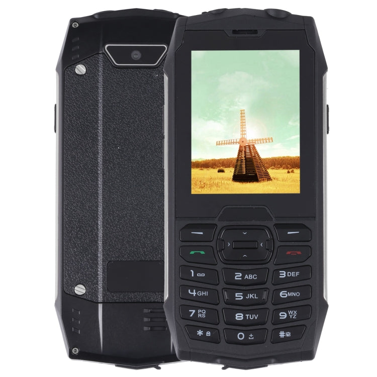 Rugtel R3C Rugged Phone, IP68 Water-resistant Dustproof Shockproof, 2.8 inch, MTK6261D, 2000mAh Battery, SOS, FM, Dual SIM(Silver)