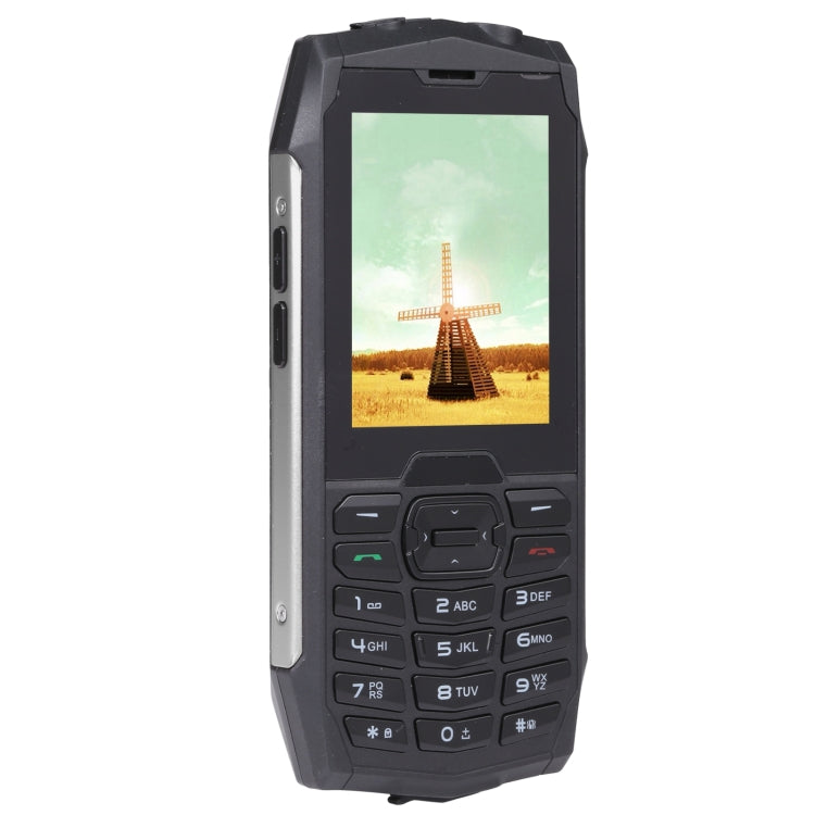 Rugtel R3C Rugged Phone, IP68 Water-resistant Dustproof Shockproof, 2.8 inch, MTK6261D, 2000mAh Battery, SOS, FM, Dual SIM(Silver)
