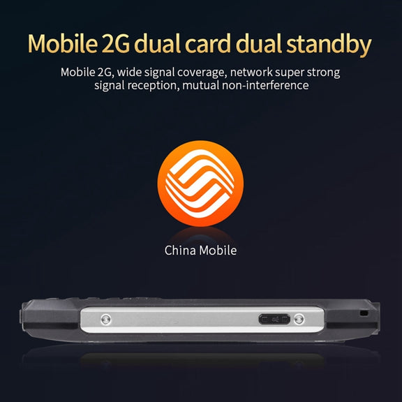 Rugtel R3C Rugged Phone, IP68 Water-resistant Dustproof Shockproof, 2.8 inch, MTK6261D, 2000mAh Battery, SOS, FM, Dual SIM(Silver)