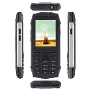 Rugtel R3C Rugged Phone, IP68 Water-resistant Dustproof Shockproof, 2.8 inch, MTK6261D, 2000mAh Battery, SOS, FM, Dual SIM(Silver)