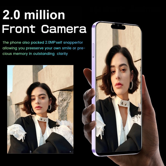 i14 Pro Max N85, 1GB+8GB, 6.1 inch Screen, Face Identification, Android 8.1 MTK6580A Quad Core, Network: 3G, Dual SIM (Gold)