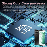 S23Ultra 5G D12332, 3GB+64GB, Face Identification, 6.7 inch Screen Android 8.1 MTK6753 Octa Core, Network: 4G(Green)