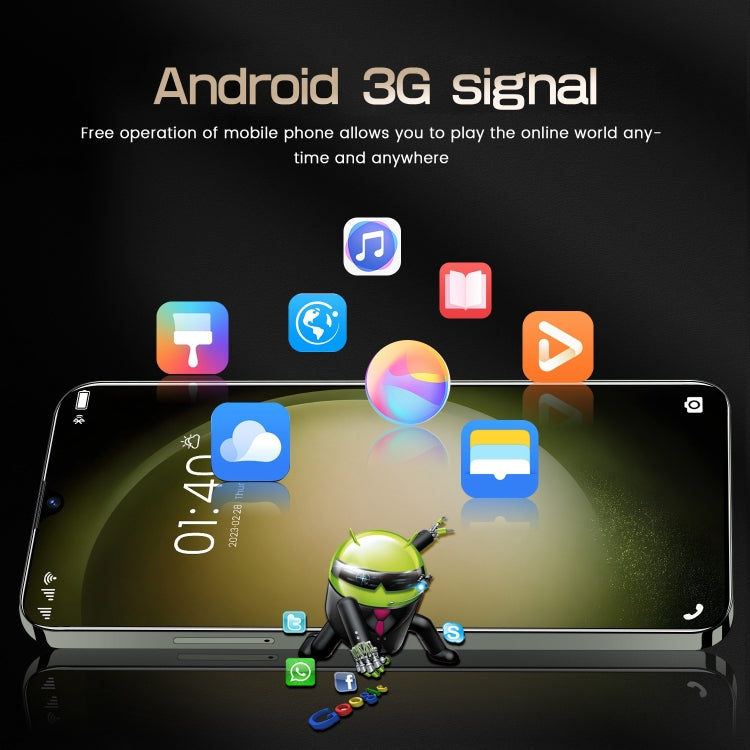 S23 Ultra N88, 1GB+8GB, 6.1 inch Screen, Face Identification, Android 9.0 MTK6580A Quad Core, Network: 3G, GPS(Yellow)