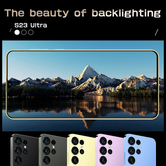 S23 Ultra N88, 1GB+8GB, 6.1 inch Screen, Face Identification, Android 9.0 MTK6580A Quad Core, Network: 3G, GPS(Yellow)