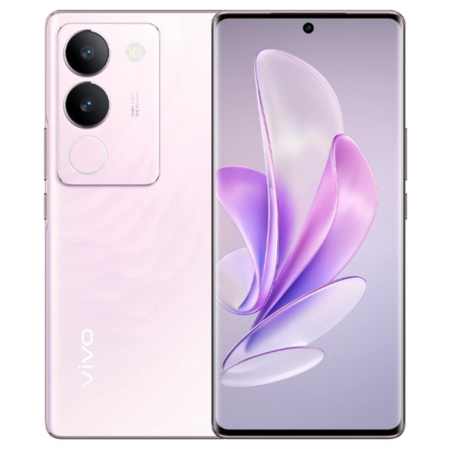vivo S17 5G, 50MP Camera, 12GB+512GB, Dual Back Cameras, Screen Fingerprint Identification, 4600mAh Battery, 6.78 inch Android 13 OriginOS 3 Snapdragon 778G+ Octa Core up to 2.5GHz, OTG, NFC, Network: 5G (Pink)