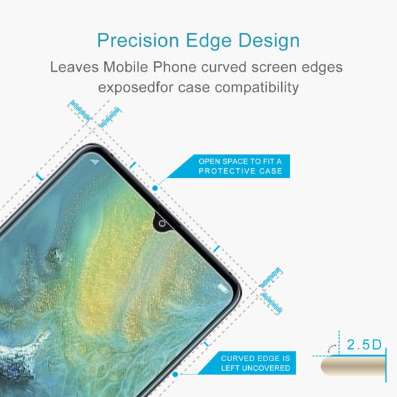 0.26mm 9H 2.5D Transparent Tempered Glass Film for Huawei Mate 20 X