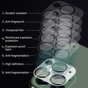 For iPhone 13 Pro HD Rear Camera Lens Protector Tempered Glass Film