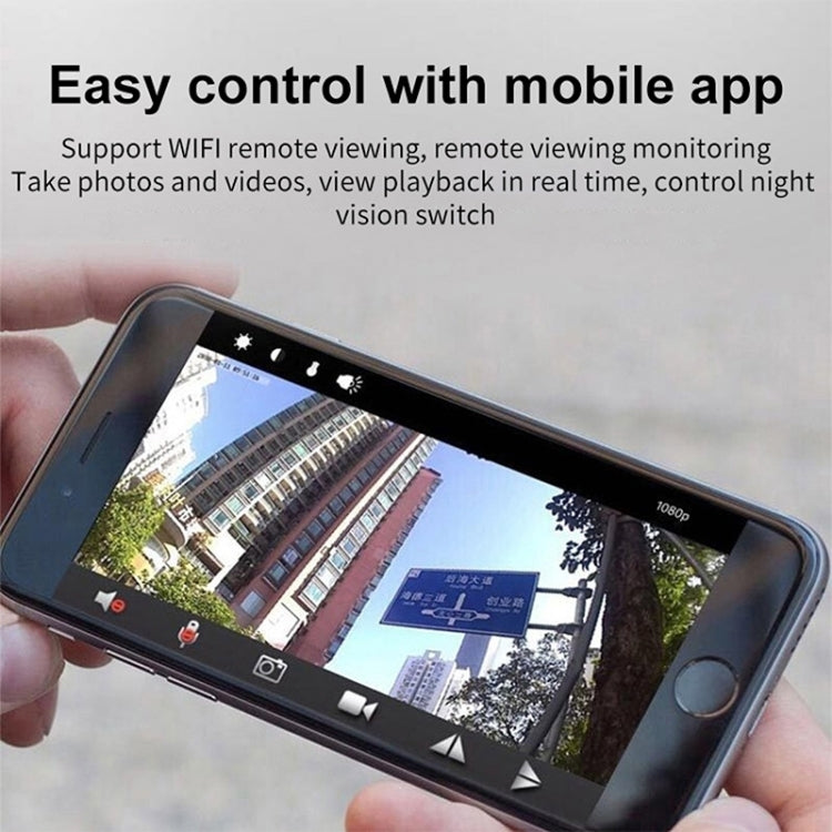 A9 1080P WiFi Wireless Network Camera Wide-angle Recorder (Black)