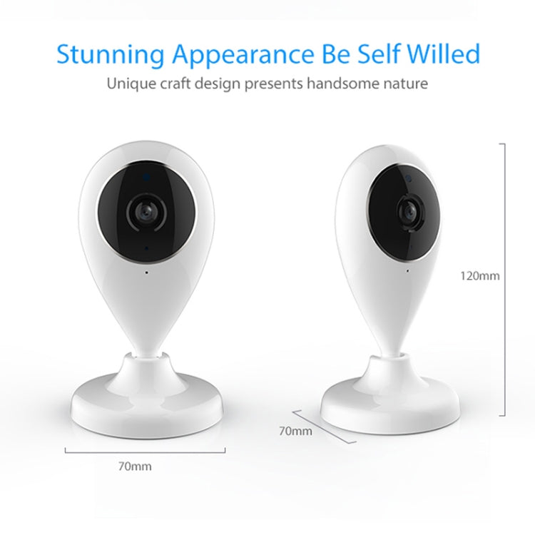 NEO NIP-55AI Indoor WiFi IP Camera, with IR Night Vision & Multi-angle Monitor & Mobile Phone Remote Control