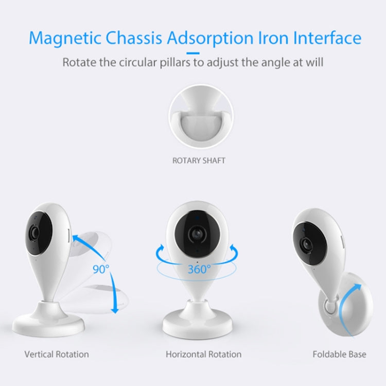 NEO NIP-55AI Indoor WiFi IP Camera, with IR Night Vision & Multi-angle Monitor & Mobile Phone Remote Control