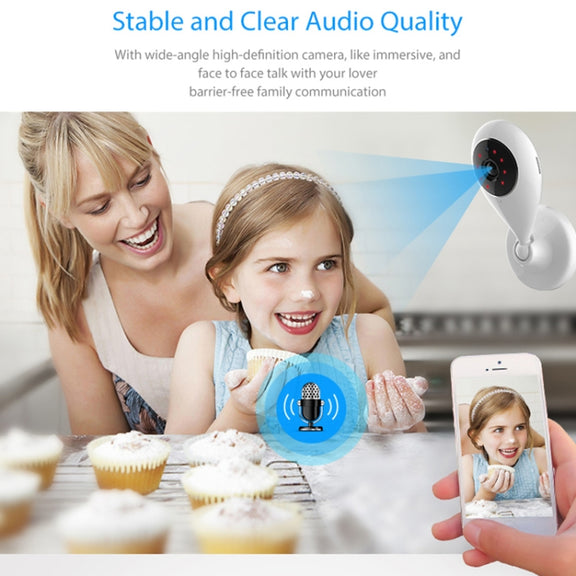 NEO NIP-55AI Indoor WiFi IP Camera, with IR Night Vision & Multi-angle Monitor & Mobile Phone Remote Control