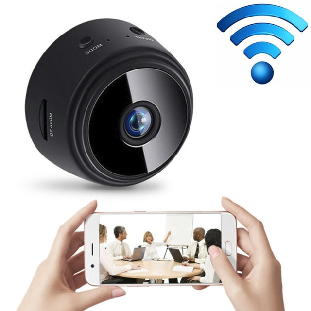 A9 1080P Wifi Wireless Network Camera Wide-angle Recorder(Black)