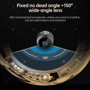 A9 1080P Wifi Wireless Network Camera Wide-angle Recorder(Black)
